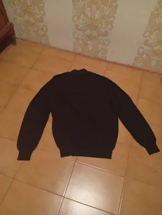 Jersey Polo Ralph Lauren Negro Media Cremallera