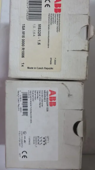 ABB MS325-1,6 y MS325-6,3