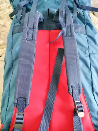 Mochila Serval 1986 Gran Capacidad Azul/Roja