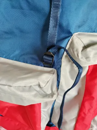 Mochila Serval 1986 Gran Capacidad Azul/Roja