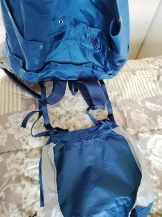 Mochila Serval 1986 Gran Capacidad Azul/Roja