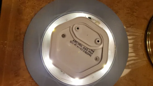 Lámpara Circular Pared Recargable Decorativa