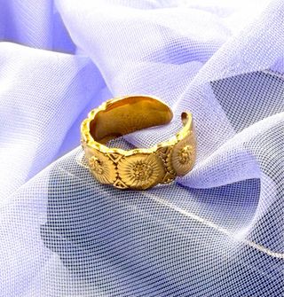 JOYA ANILLO LÁMINA ORO