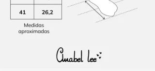 Botas Anabel Lee Talla 41 Beige con Bordados