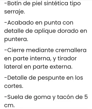 Botas Anabel Lee Talla 41 Beige con Bordados