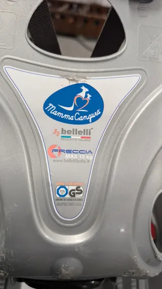 Silla bici Bellelli Freccia con B-Fix para Brompto