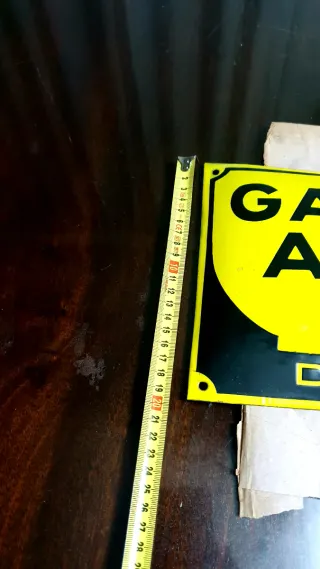 Cartel metálico vintage de Gaseosas Armisén