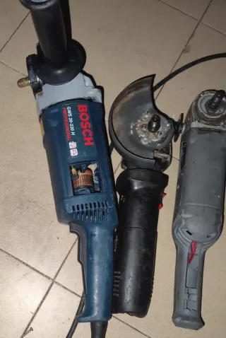 3 Amoladoras/Radiales piezas