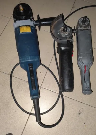 3 Amoladoras/Radiales piezas