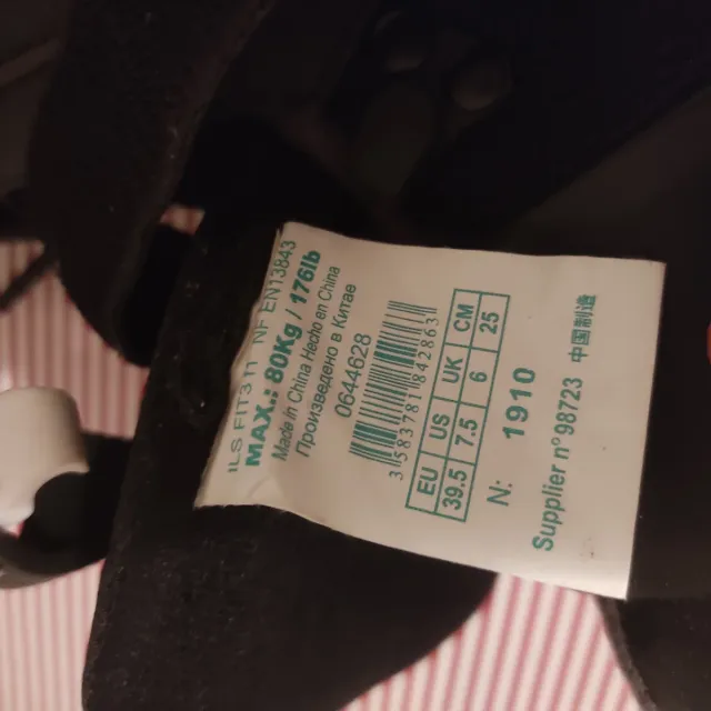 Patines en línea Oxelo negros con detalles rosas