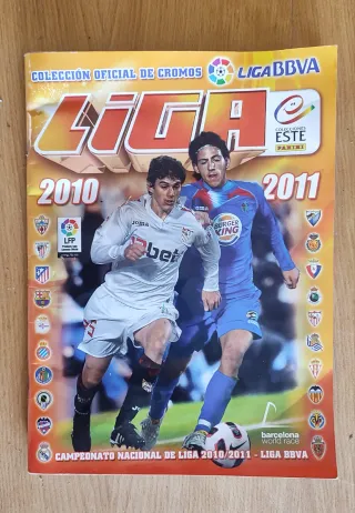 Álbum cromos Liga BBVA 2010-2011 al 75%