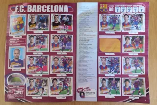 Álbum cromos Liga BBVA 2010-2011 al 75%