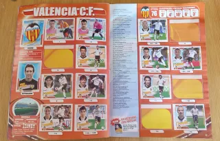 Álbum cromos Liga BBVA 2010-2011 al 75%