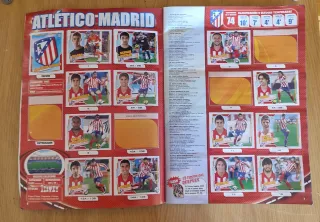 Álbum cromos Liga BBVA 2010-2011 al 75%