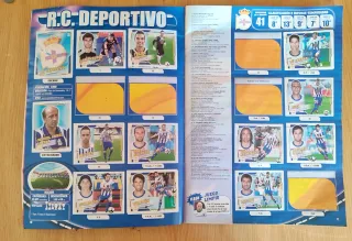 Álbum cromos Liga BBVA 2010-2011 al 75%