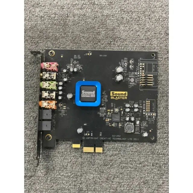 Tarjeta Sound Blaster Recon3D. Fault