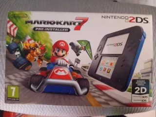 Nintendo 2DS Azul Mario Kart 7