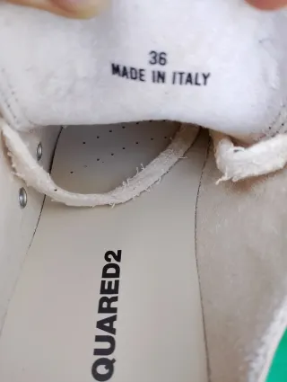 Sneakers Dsquared2 Donna Nere Tg 36