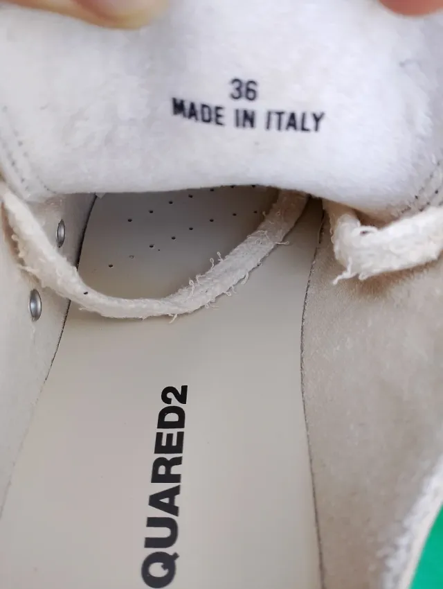 Sneakers Dsquared2 Donna Nere Tg 36