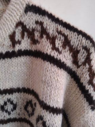 Maglione Lanificio Vintage - Beige e Marrone