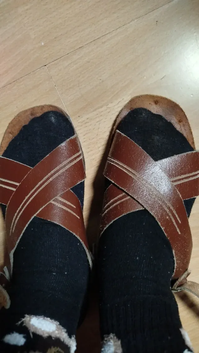 Abarcas para tinkus o de cambita