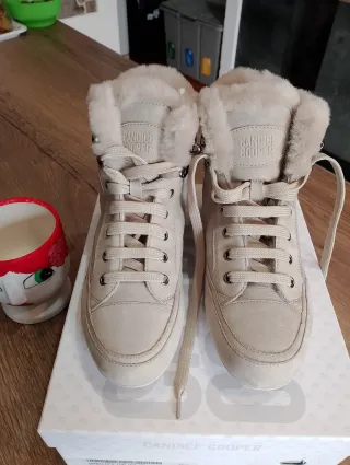 Candice Cooper Scarpe Donna Invernali Beige Tg 38