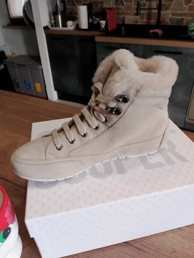 Candice Cooper Scarpe Donna Invernali Beige Tg 38