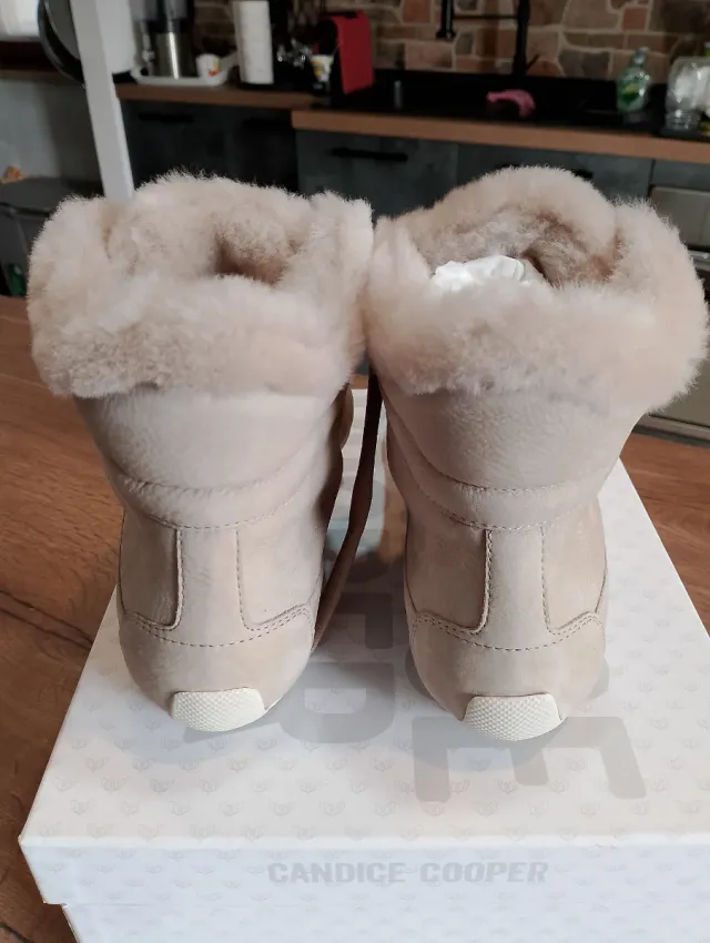 Candice Cooper Scarpe Donna Invernali Beige Tg 38