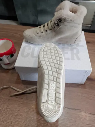 Candice Cooper Scarpe Donna Invernali Beige Tg 38