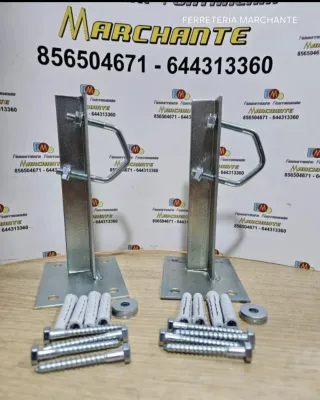 2 Soportes Completos Garra Antena / Mástil