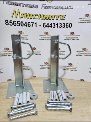 2 Soportes Completos Garra Antena / Mástil