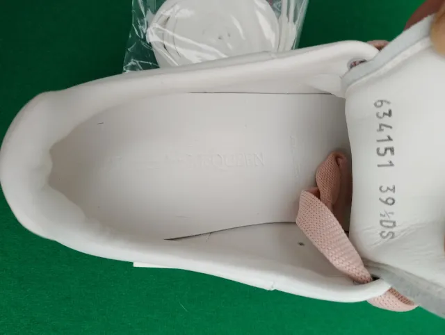 Sneakers Alexander McQueen Donna Oro Bianco 39.5