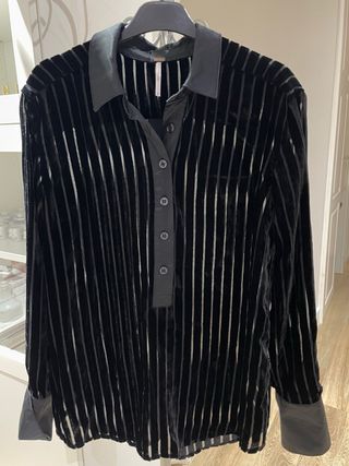 Camisa terciopelo Free People Talla S