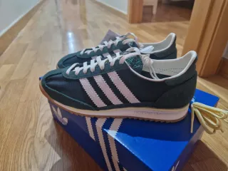 Zapatillas Adidas SL 72 OG W Verde/Blanco