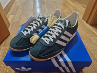 Zapatillas Adidas SL 72 OG W Verde/Blanco