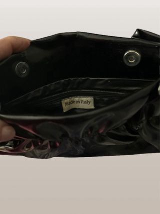 Borsetta vernice nera