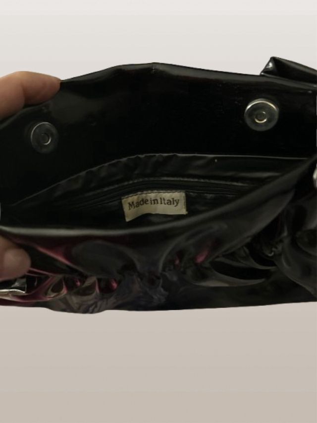 Borsetta vernice nera