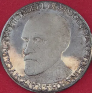 Medalla Plata 999 Ramón y Cajal 25g