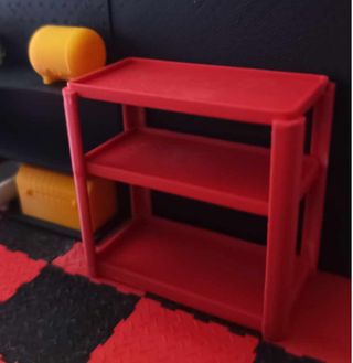 6 Bidones Rojos Escala 1:18