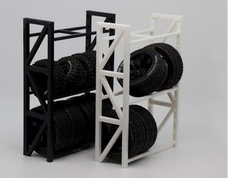 6 Bidones Rojos Escala 1:18