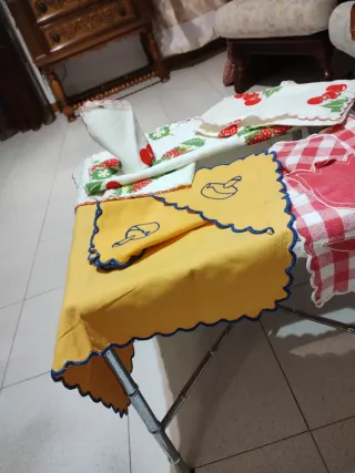 Tovagliette e tovaglioli in cotone