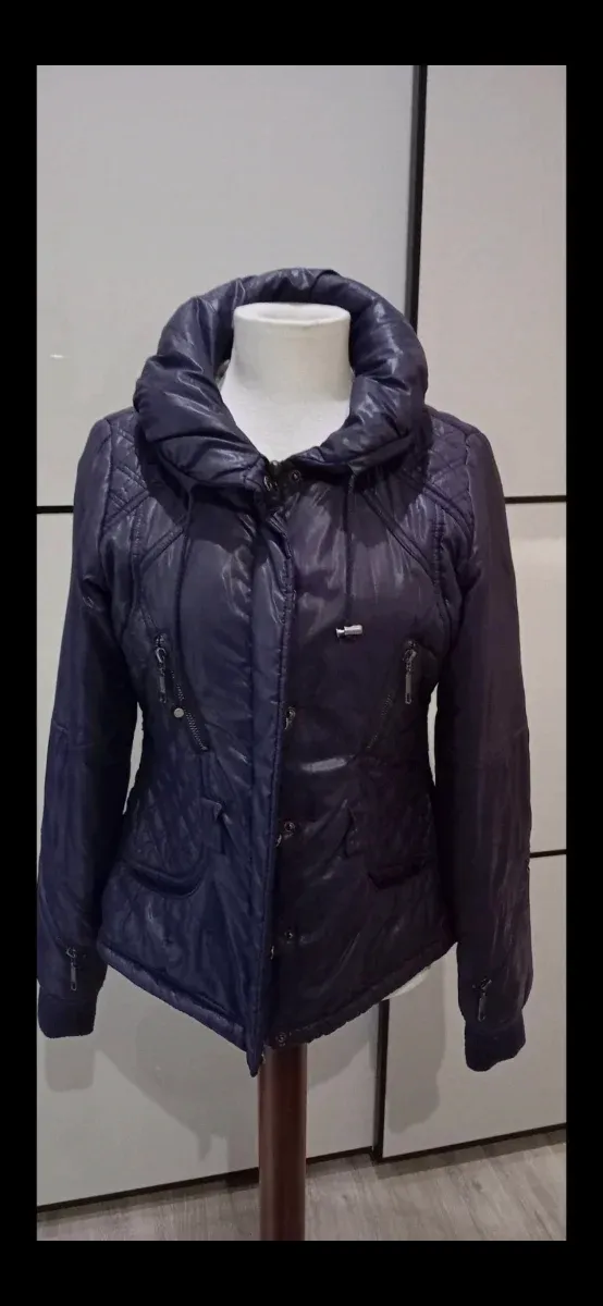 Giubbotto donna blu/viola