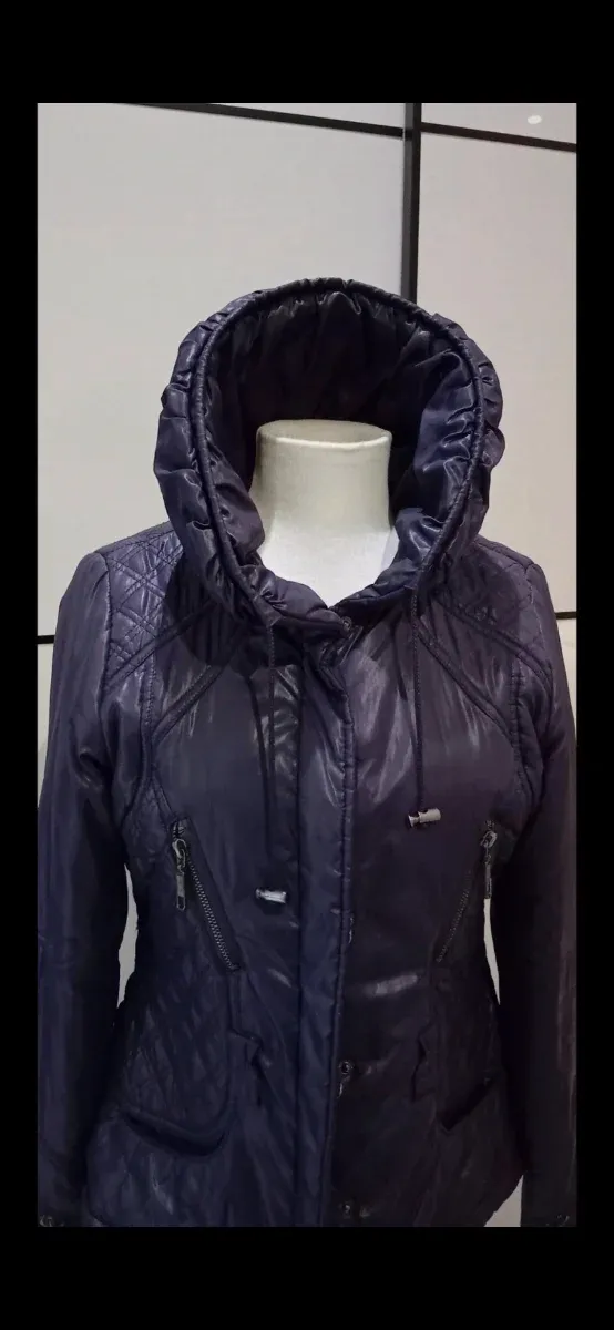 Giubbotto donna blu/viola