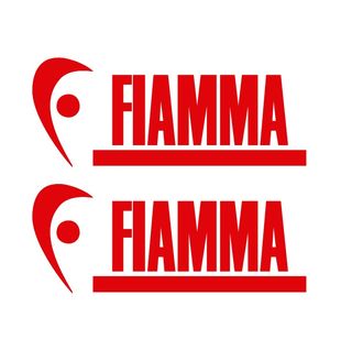 2x Pegatinas Vinilo FIAMMA Camper Autocaravana