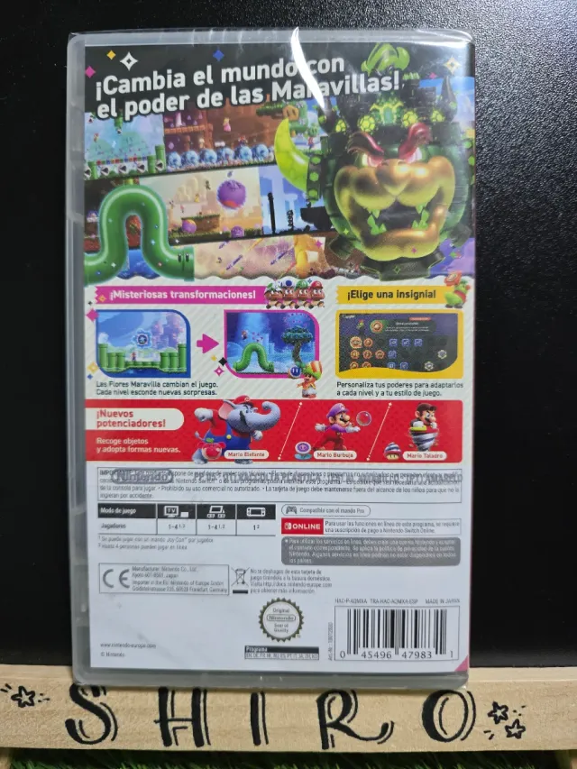 (PRECINTADO) Super Mario Bros. Wonder Nintendo Swi