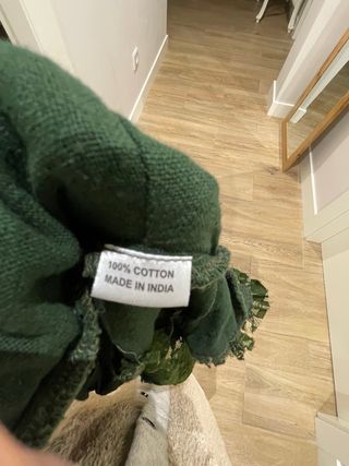 Chaleco verde encaje S