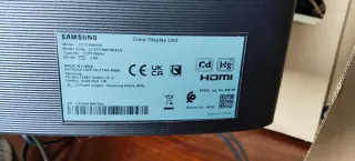 Monitor Curvo Samsung Negro