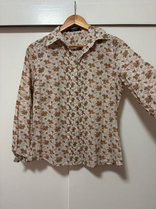 Blusa Tintoretto estampado floral 100% floral