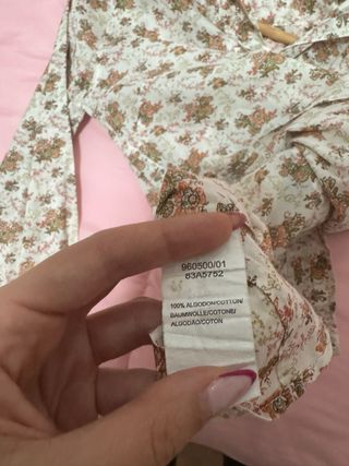 Blusa Tintoretto estampado floral 100% floral