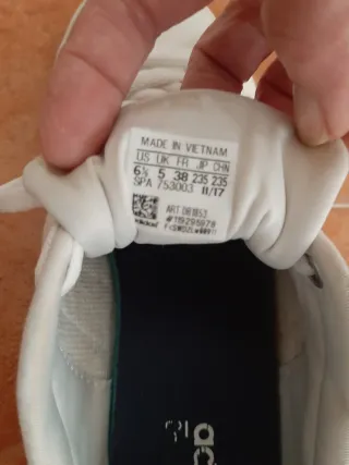 Zapatillas Adidas Blancas Talla 40